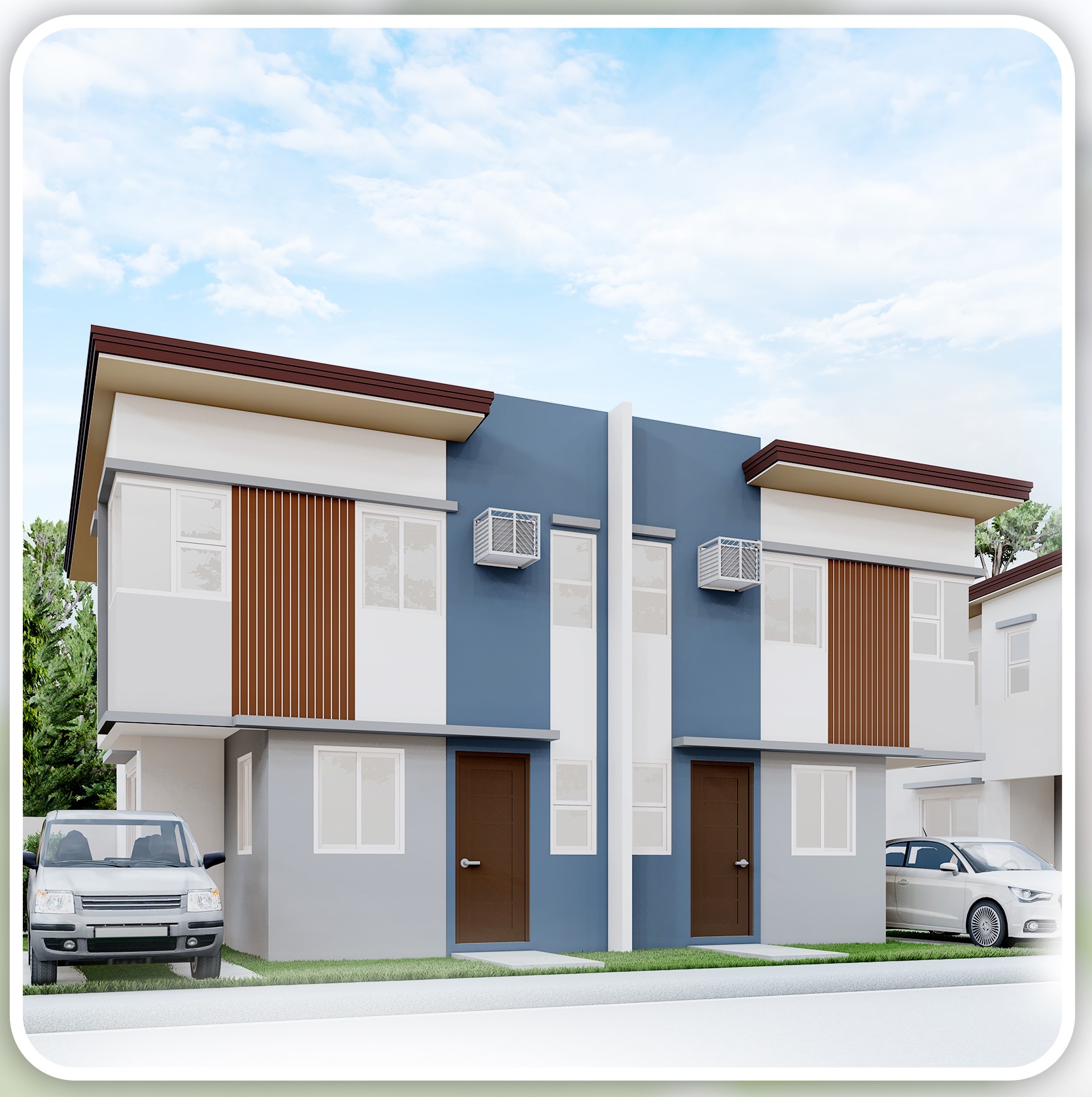 2-storey duplex house for sale – Alice model with 3 bedrooms, offering modern design and spacious living in a prime location.