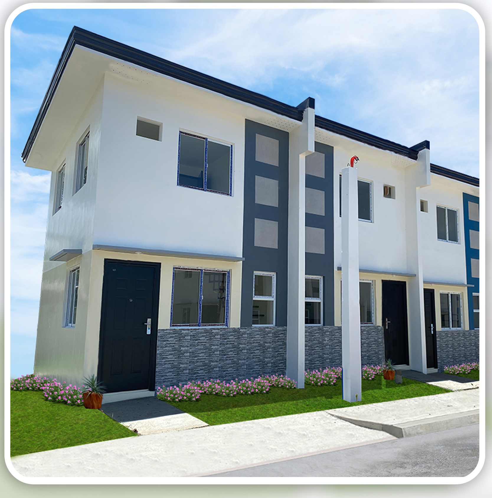 Explore the Shaila House Model: A beautifully designed 2-bedroom townhouse with a house and lot for sale. Ideal for modern living, this property offers comfort, style, and affordability.